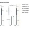 MoSi2 Heating Elements (Molybdenum Disilicide Heating Elements)