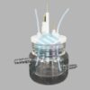 jacketed glass cell