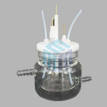jacketed glass cell